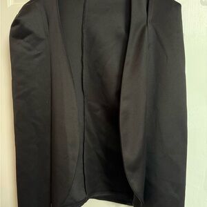 Black Cape Blazer Jacket
